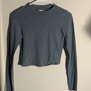 dark gray long sleeve